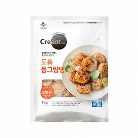 ★제당 초특가★크레잇 도톰 동그랑땡(1Kg/EA)