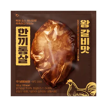 한끼통살 닭가슴살(왕갈비맛 100g/EA)