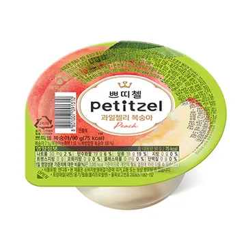 쁘띠첼복숭아(스푼없음 90g/EA)