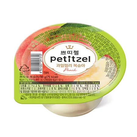 쁘띠첼복숭아(스푼없음 90g/EA)