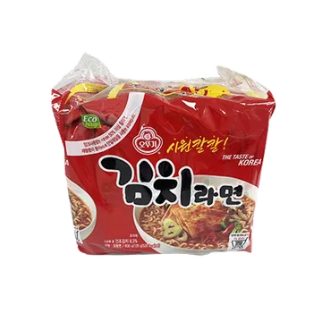 오뚜기 김치라면(봉지_멀티팩_120g*5입 600g/EA)