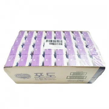 델몬트 포도주스(팩 190ml*32EA/BOX)