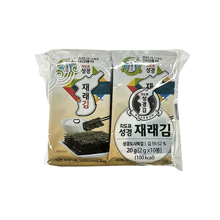 성경 도시락김(8절6매_10봉 20g/EA)