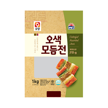 사조오양 모둠전(오색오미전_20g*50±2입 1Kg/EA)