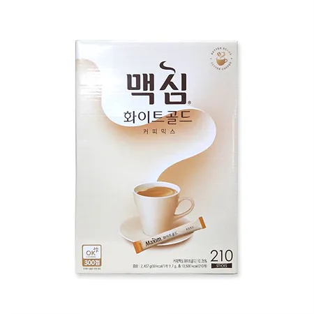 맥심 커피믹스(화이트골드_210T 2.457Kg/EA) [원산지: 상세설명참조]