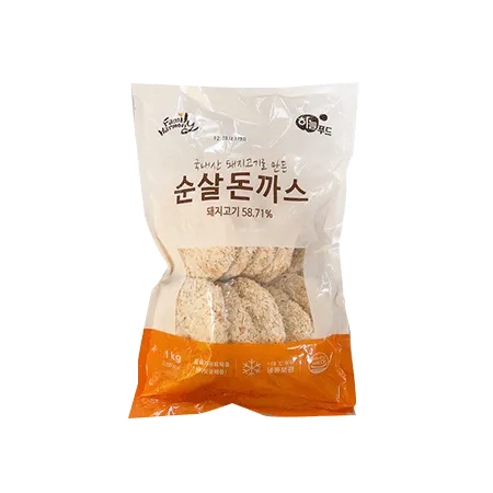 ♥돈까스특가♥ 하늘푸드 순살돈까스(100g*10개입 1Kg/EA) [원산지: 상세설명참조] 돈가스