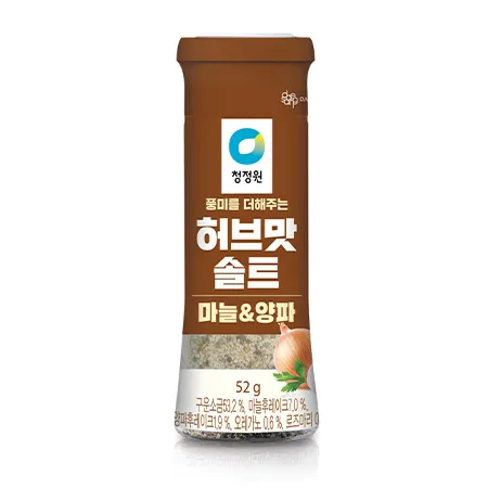 청정원 허브맛솔트(마늘&양파 52g/EA)