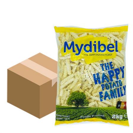 마이디벨 냉동감자(크링클컷 2Kg/EA) 감자튀김