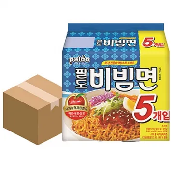 팔도 비빔면(멀티팩_8입 130g*40EA/BOX) [원산지: 상세설명참조]