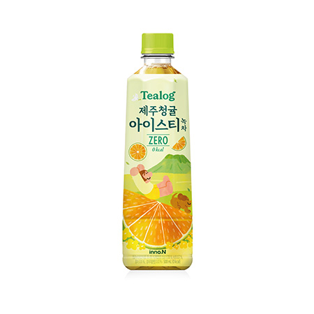 Tealog 아이스티(청귤_PET_500ml 500g/EA)