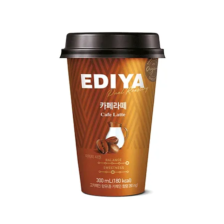 이디야 카페라떼(컵_300ml 300g/EA)