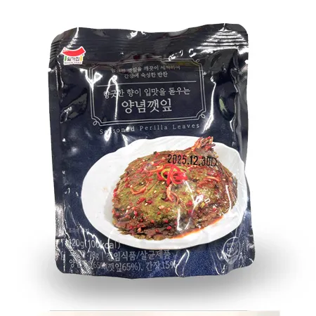일미농수산 양념깻잎(120g/EA)
