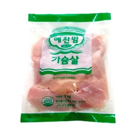 닭가슴살(130±10g/덩어리_껍질제거 KG)