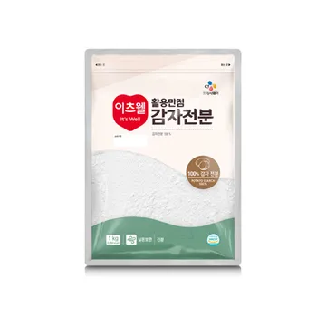 이츠웰 감자 전분(100% 1Kg/EA)