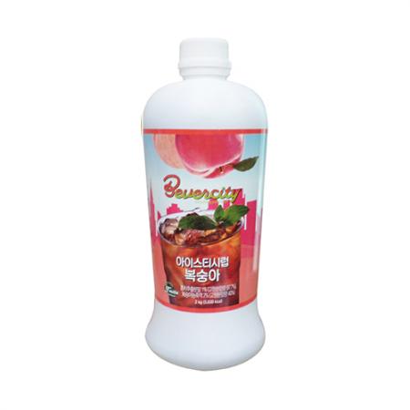 세미기업 복숭아아이스티  시럽(2Kg/EA)