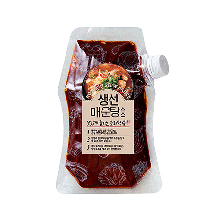 주비푸드 생선매운탕소스(500g/EA)