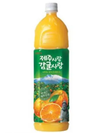 델몬트 제주감귤주스(1.5L/EA) [원산지: 상세설명참조]