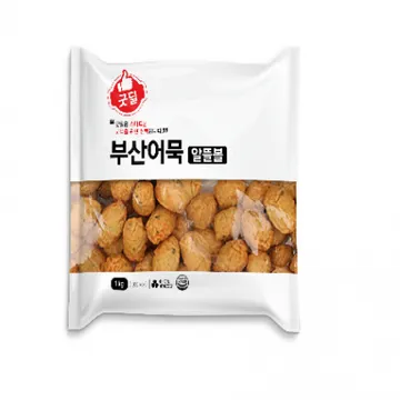 굿딜 부산어묵알뜰볼(1Kg/EA) 어묵 오뎅 [원산지: 상세설명참조]