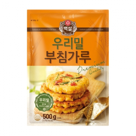 백설 부침가루(우리밀 500g/EA)