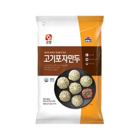 사조오양 고기포자만두 (30g*6입 180g/EA)