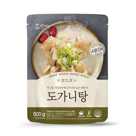 진한식품 참스토리도가니탕(500g/EA)