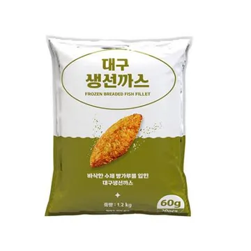 ★초특가★ 아쿠아링크 대구생선까스(60g*20입 1.2Kg/EA)