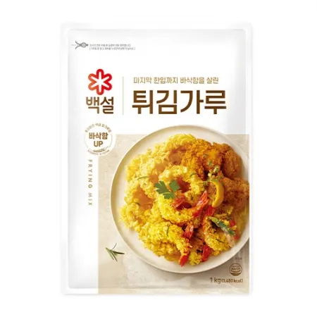 백설 바삭튀김가루(1Kg/EA) [원산지: 상세설명참조]