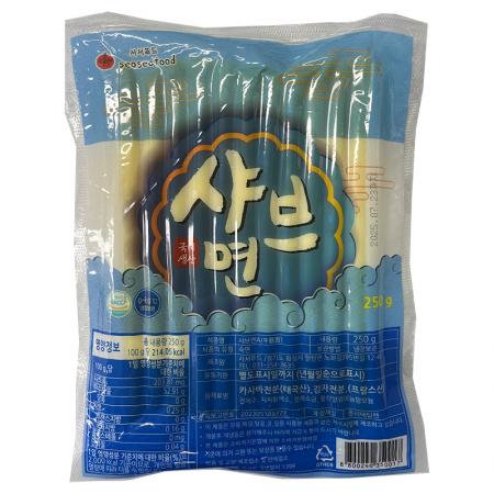 서서푸드 샤브면(뉴진면 250g/EA)