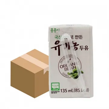 지티엠피 콩콩이두유(유기농_팩 135g/EA)x24