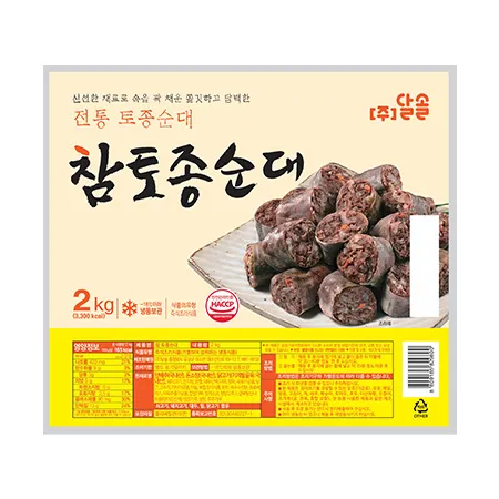 ★초특가★ 달솔 토종순대(2Kg/EA) 이미지