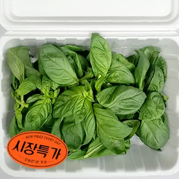 ★매일시장특가★ 바질(80g/EA) 야채 초특가