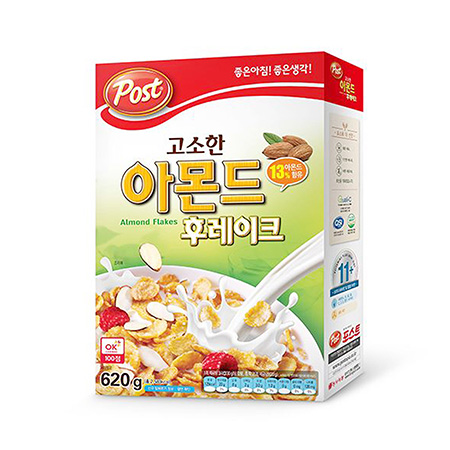 포스트 아몬드후레이크(620g/EA)
