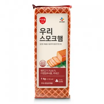 이츠웰 스모크햄(우리 1Kg/EA) [원산지: 상세설명참조]