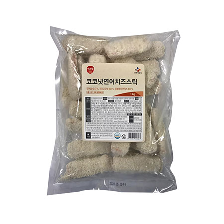 이츠웰 코코넛치즈연어스틱(40g*25개입 1Kg/EA)