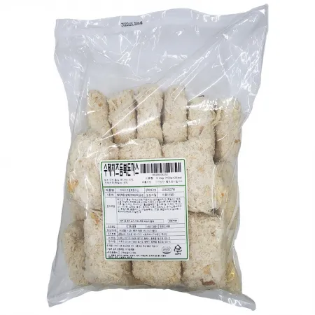 지푸드 치즈듬뿍돈까스(100g*24입 CJ프레시웨이전용 2.4Kg/EA) [원산지: 상세설명참조]