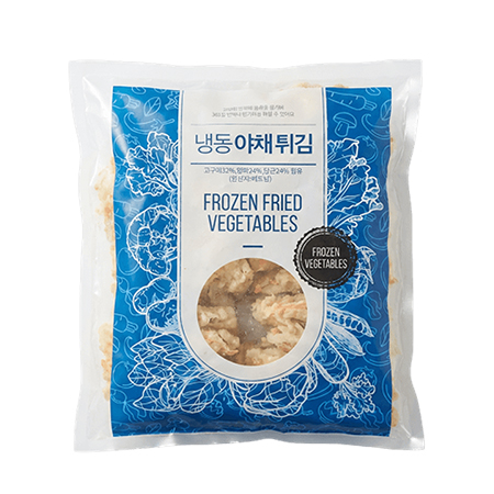 글로벌냉동 야채튀김(외식전용 60g*16±1입 1Kg/EA)