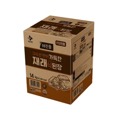 ★제당 초특가★ 해찬들 가득한재래된장(지함 14Kg/EA)