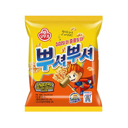 오뚜기 뿌셔뿌셔(양념치킨맛 90g/EA)