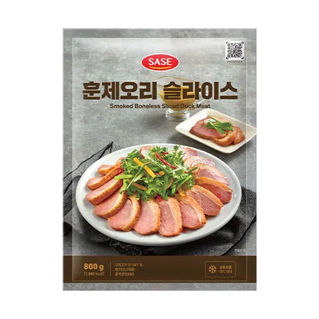 ★초특가★ 훈제오리 슬라이스 800g 오리훈제 훈제 오리