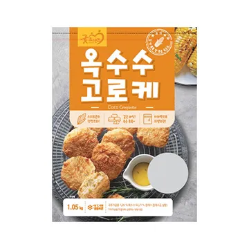 굿프랜즈 옥수수고로케(1.05Kg/EA)