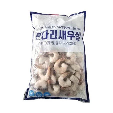 31/40 생칵테일새우 (900g/EA) 꼬리있음 냉동 새우 두절 탈각