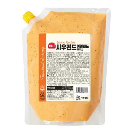 사조대림 사우전드아일랜드드레싱(2Kg/EA)