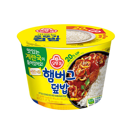 오뚜기 컵밥(햄버그덮밥_즉석국포함 315g/EA)