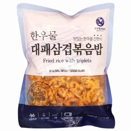 ★초특가★ 한우물 대패삼겹볶음밥(300g/EA) 이미지