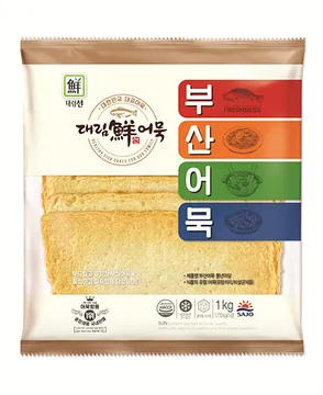 사조대림 사각어묵(풍년마당_부산_72g*13±1개입 1Kg/EA) 어묵 오뎅