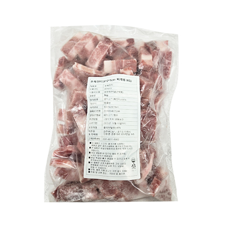 돈목전지(6*2*1cm 찌개용 KG)