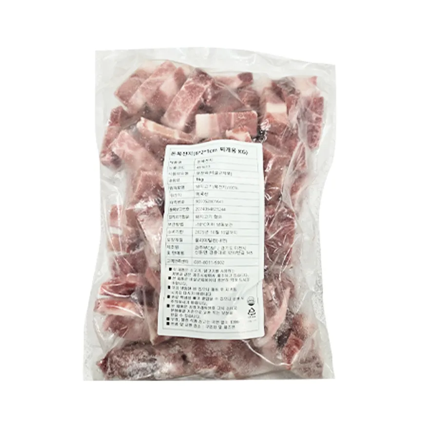 돈목전지(6*2*1cm 찌개용 KG) 이미지