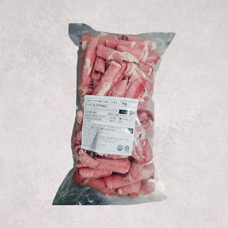 ♥정육특가♥ 소차돌양지(S등급 등급2mm두께 1kg/EA) 샤브샤브용