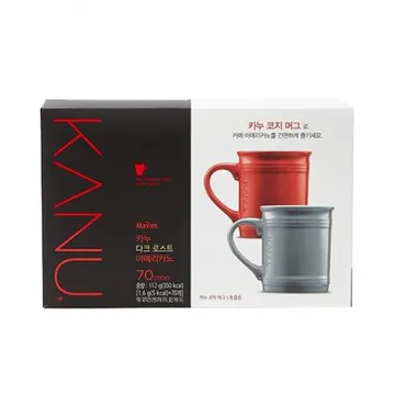 카누 인스턴트원두커피(다크로스트_1.6g*70T 112g/EA)