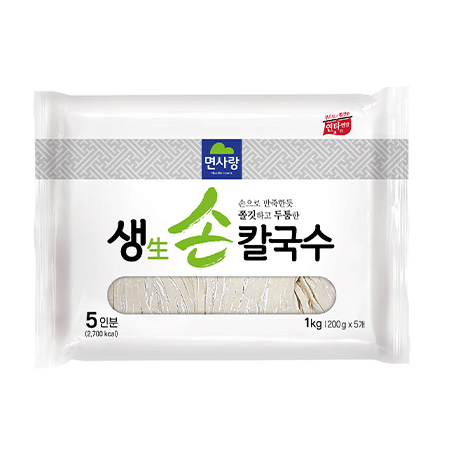 면사랑 생손칼국수(200g*5개입 1Kg/EA